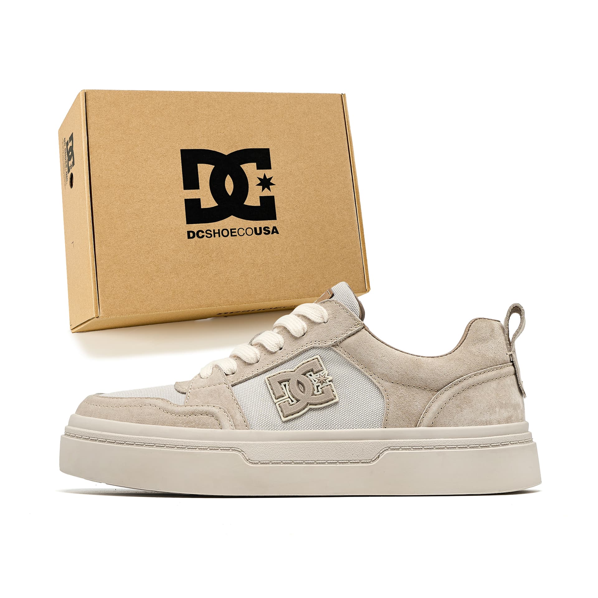 Кроссовки DCSHOES BKLYN Ткань Низкие Кеды Скейтборд Обувь Мужская - изображение 1