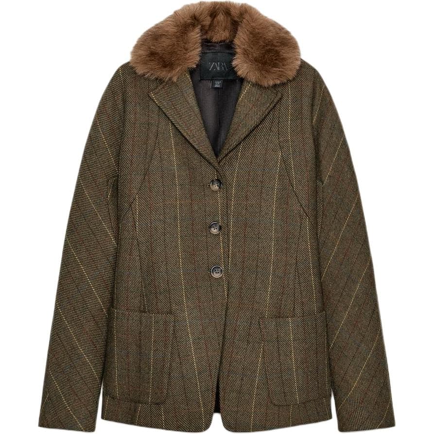 ZARA ZW Коричневый Женские Деловые Костюмы - изображение 1
