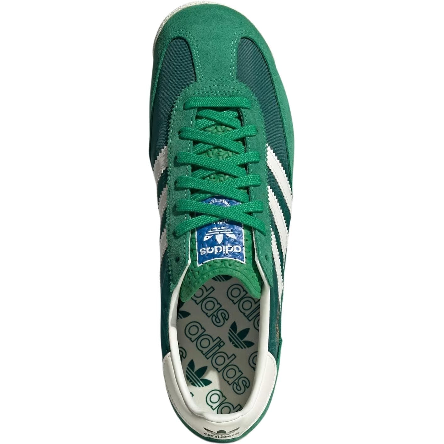 Кроссовки для спортзала Adidas Originals SL 72 RS Low Топ Тренировочные Кроссовки Мужские Зеленые - изображение 4