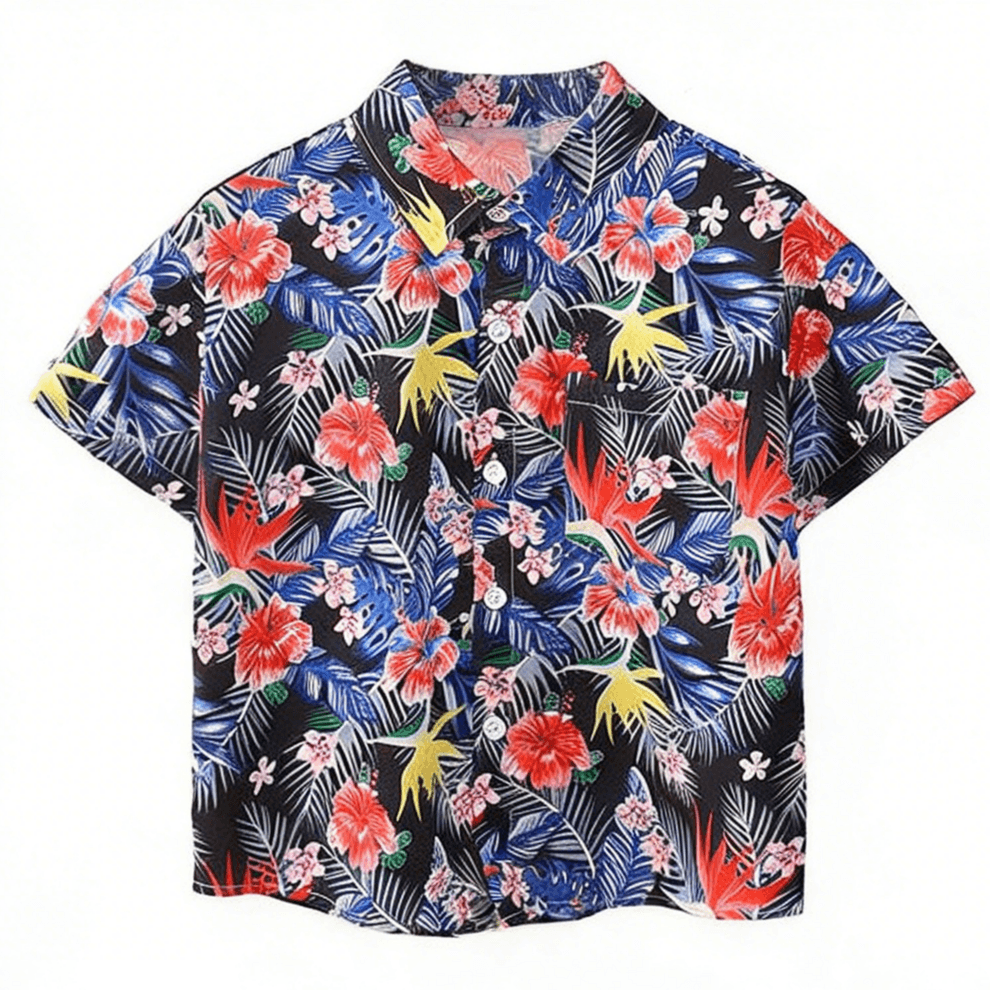 SNOOPY Floral Kids Casual Shirts - изображение 1