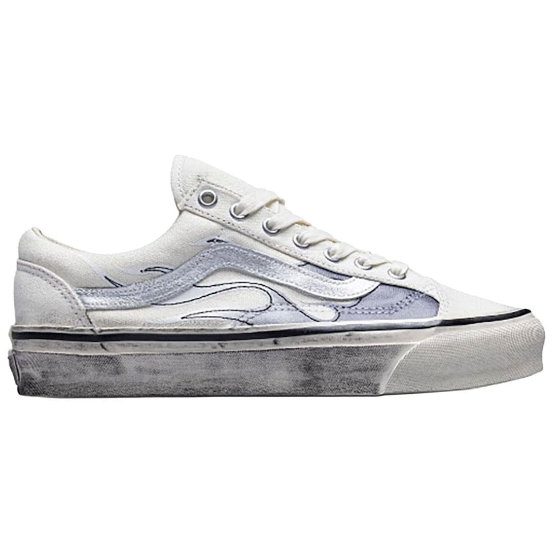Кроссовки Vans Old Skool Скейтборд Обувь Унисекс Белый - изображение 2