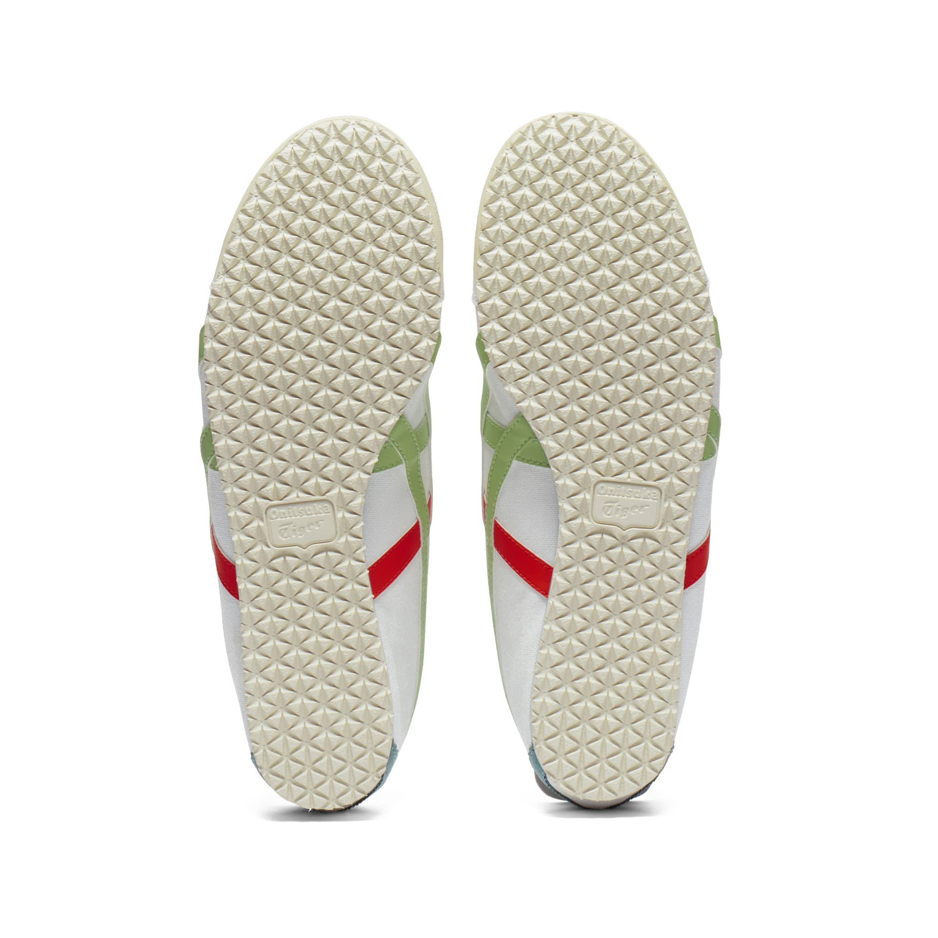 Кроссовки Onitsuka Tiger MEXICO 66 Slip ON Повседневная обувь Унисекс Белый Зеленый - изображение 7