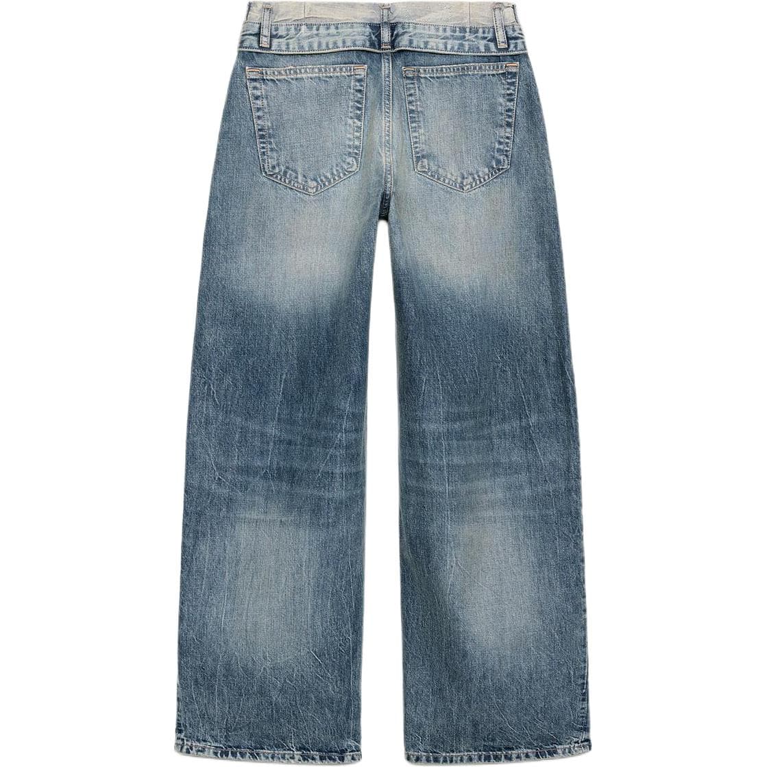 Джинсы ZARA Trf Blue Women's Jeans ZARA Trf Синий Женские Джинсы - изображение 2