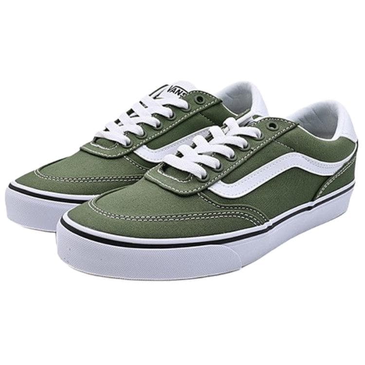 Кроссовки Vans Brooklyn LS Low Топ Скейтборд Кроссовки Мужские Зеленые - изображение 3
