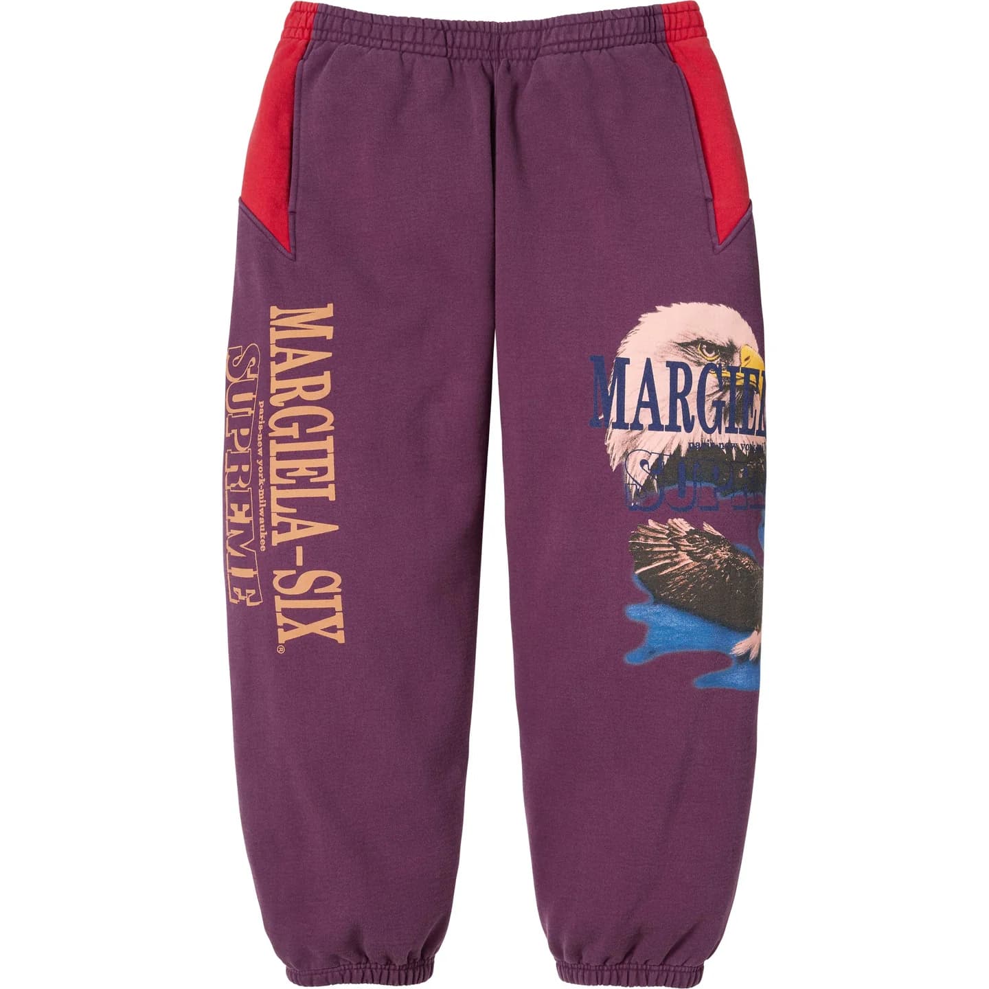Штаны Supreme X MM6 Maison Margiela SS26 WEEK4 EAGLE Свитшот Вязаные Спортивные Штаны Унисекс - изображение 1