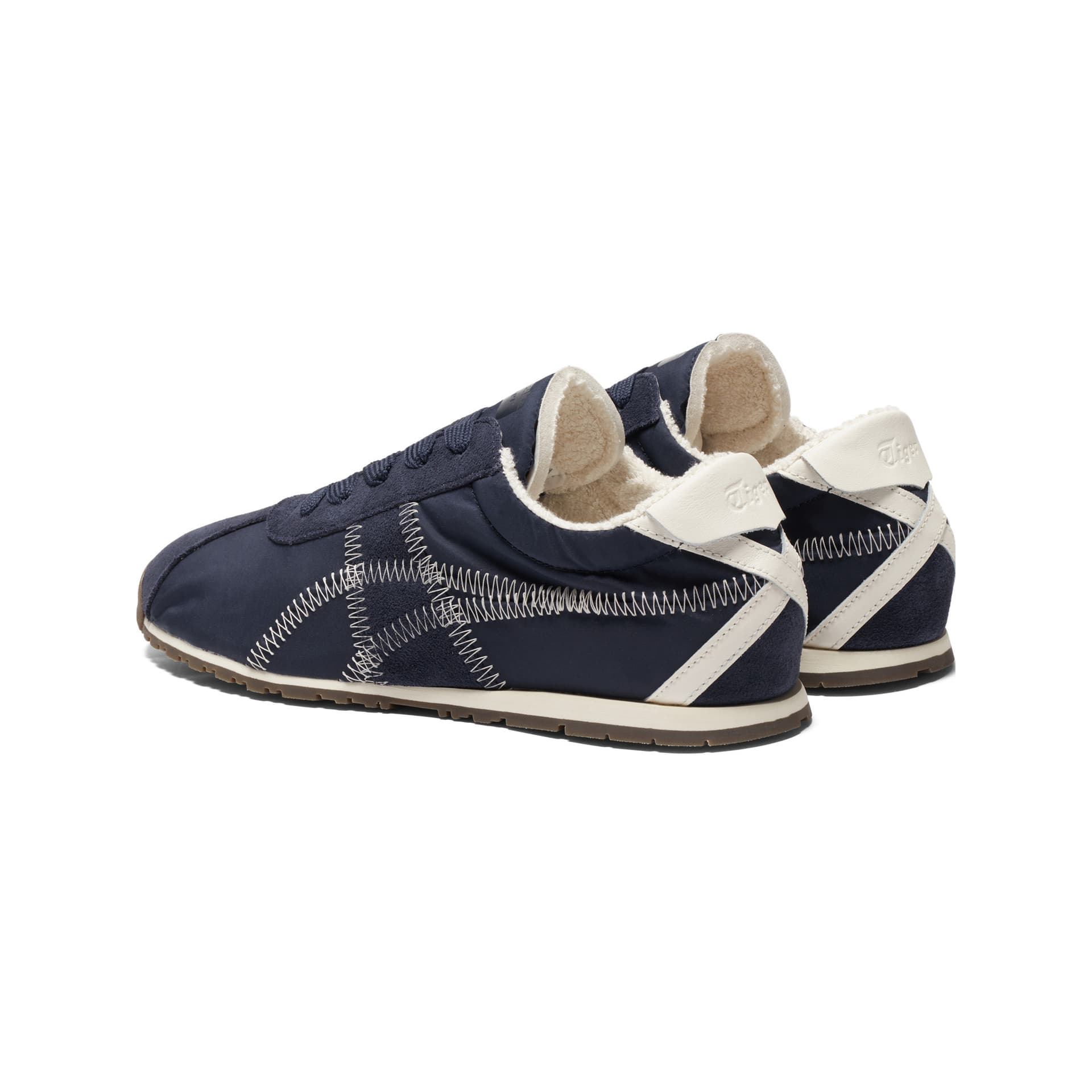 Кроссовки Onitsuka Tiger CORSAIR A55 Удобный Модный С флисовой подкладкой Теплоизоляционный Low Топ Повседневная обувь Унисекс - изображение 4