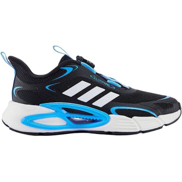 Кроссовки Adidas Climacool Low Топ Детские беговые кроссовки Черный белый и синий - изображение 2