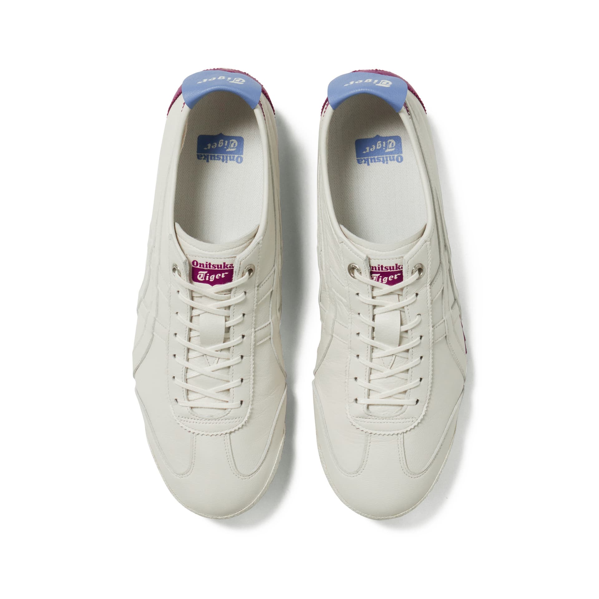 Кроссовки Onitsuka Tiger Mexico 66 White Blue Purple - изображение 5