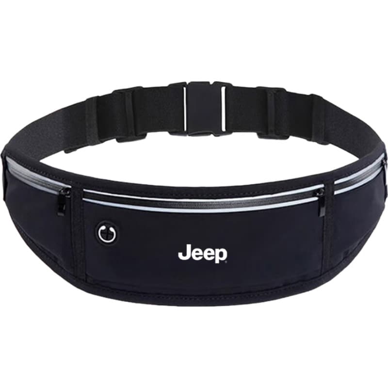 Поясная сумка Jeep Нейлоновый чехол для телефона поясная сумка (бандана) унисекс черный - изображение 1