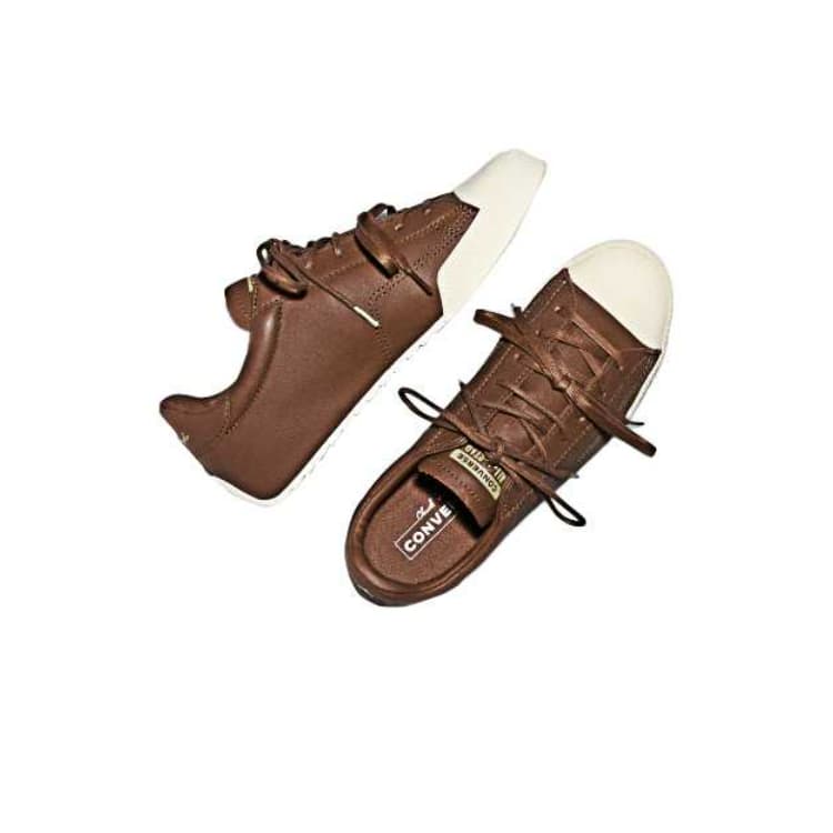 Кроссовки Converse Chuck TAYLOR Кожа Амортизация Low Топ Повседневная обувь Унисекс - изображение 3