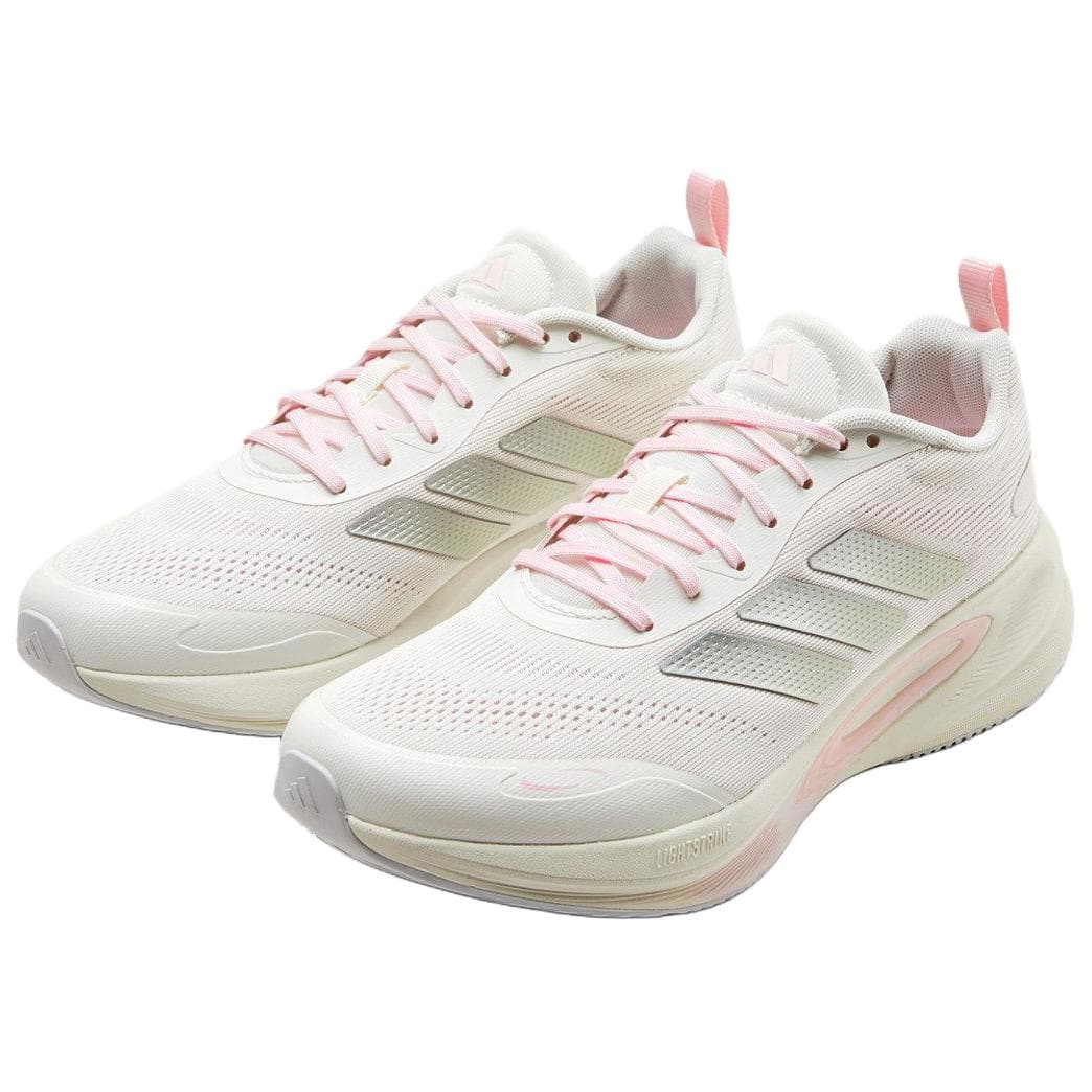 Кроссовки для бега Adidas ORBIT STAR Дышащие Низкие Беговые Кроссовки Женские Розовые Белые - изображение 4
