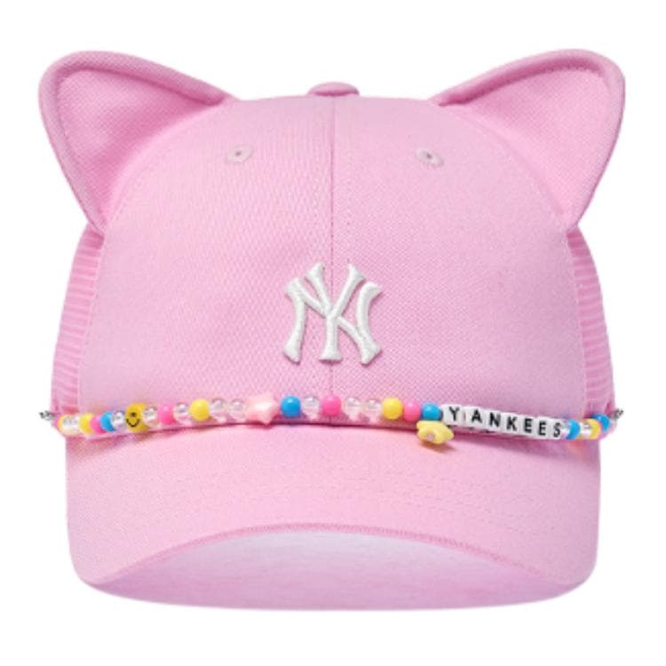 Кепка MLB Хлопковые кепки для детей розовые - изображение 2