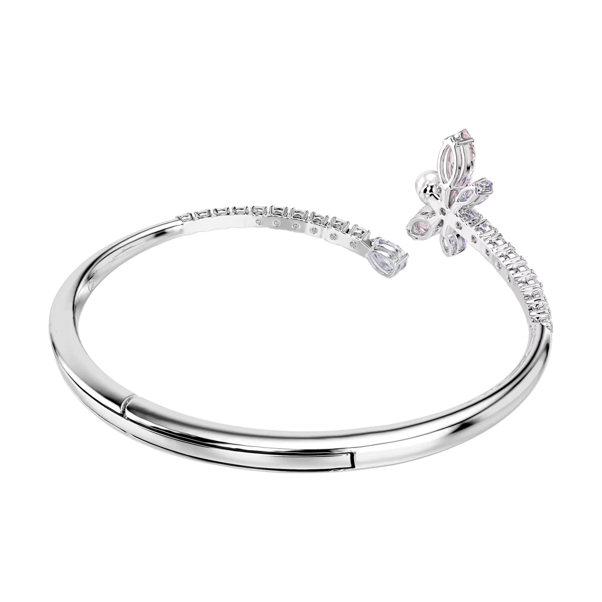 Браслет Swarovski x Ariana Grande Swarovski Кубический цирконий покрытие родий искусственный кристалл браслеты унисекс - изображение 2