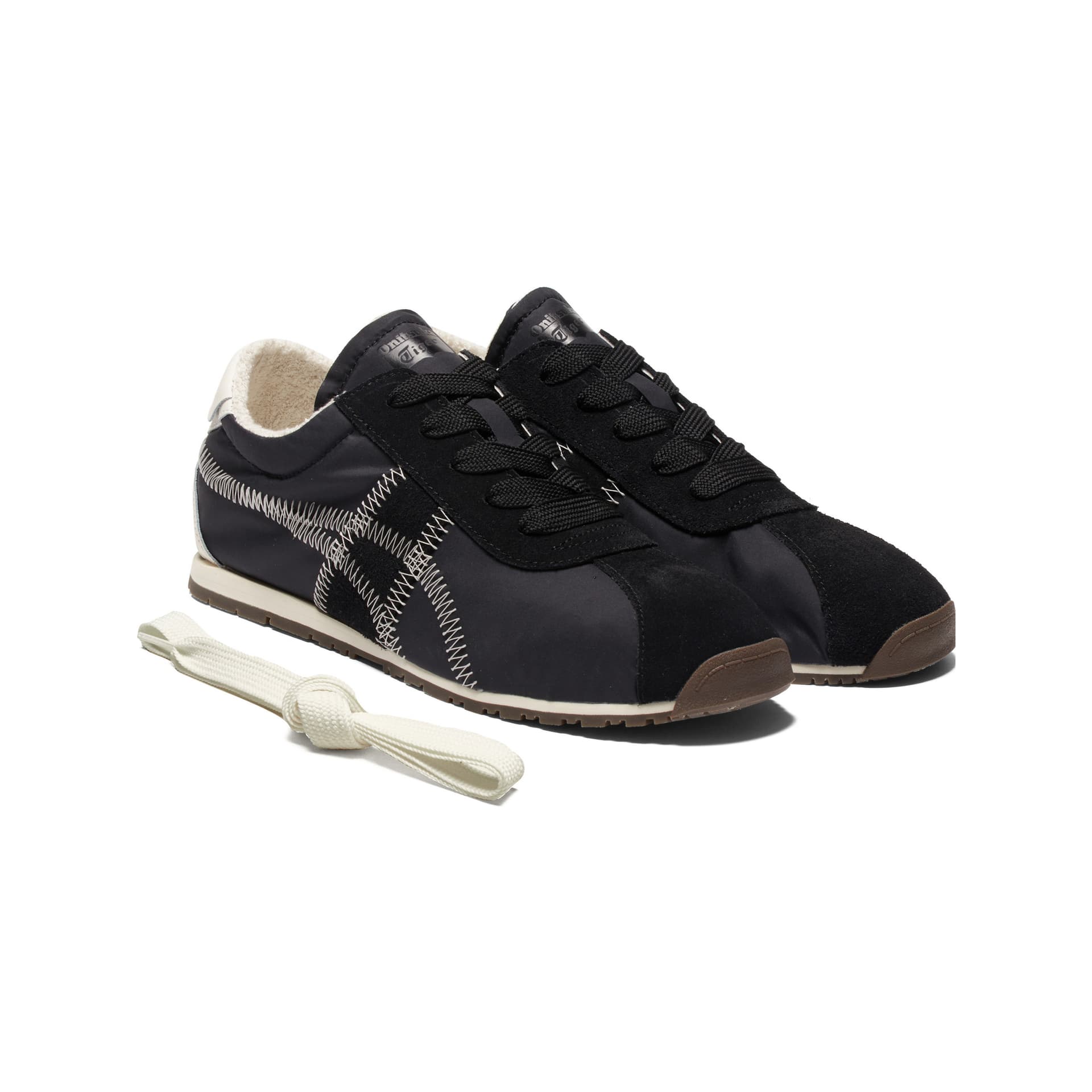 Кроссовки Onitsuka Tiger CORSAIR A55 Удобная Модная С флисовой подкладкой Термическая Низкий Верх Повседневная Обувь Унисекс - изображение 3