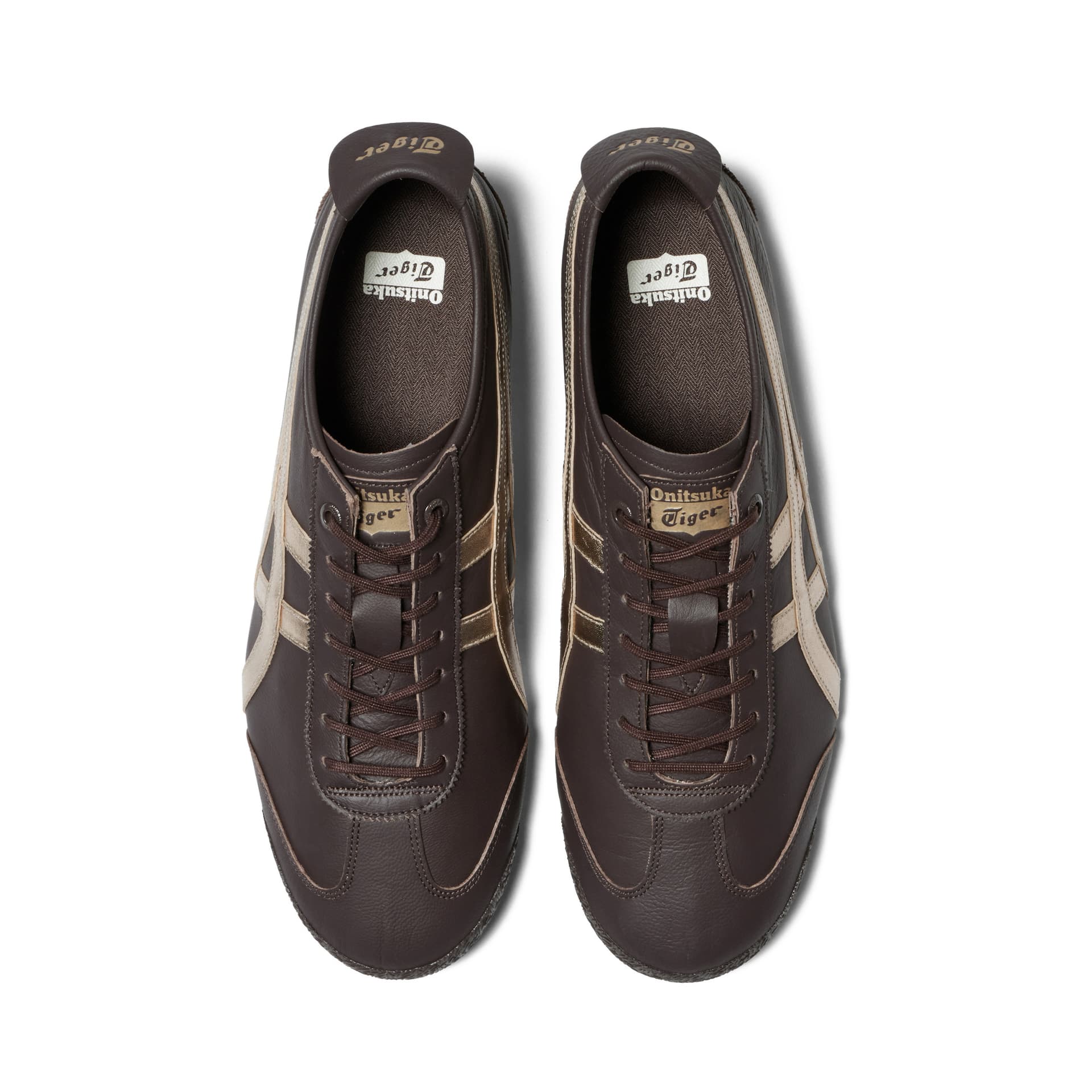 Кроссовки Onitsuka Tiger MEXICO 66 Low Casual Shoes Унисекс Коричневый - изображение 5