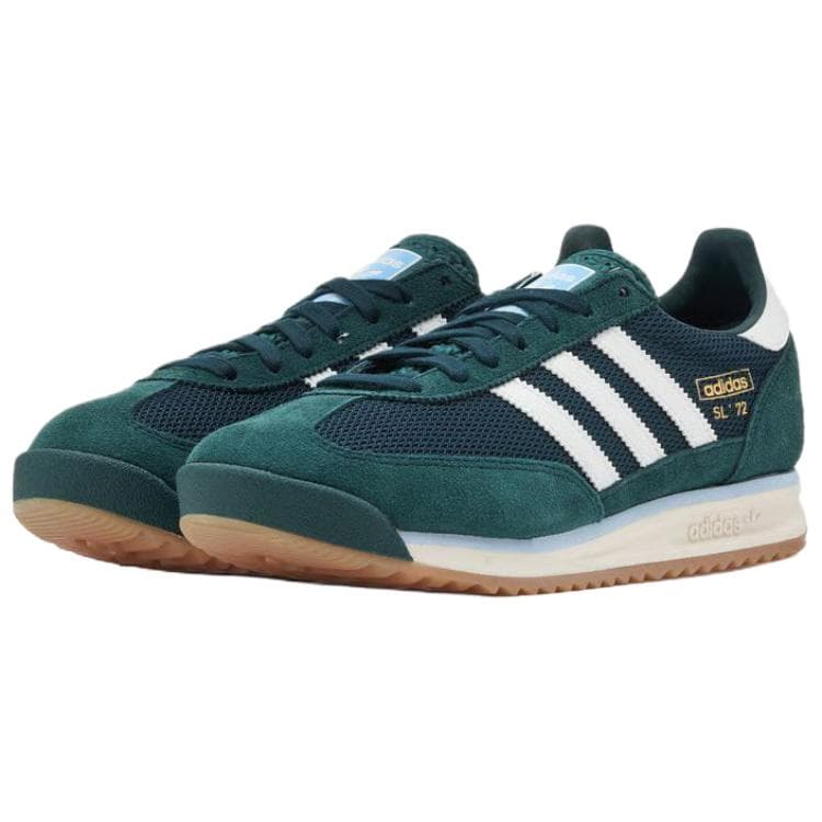 Кроссовки Adidas Originals SL 72 RS Повседневная обувь Мужская Зеленая - изображение 3
