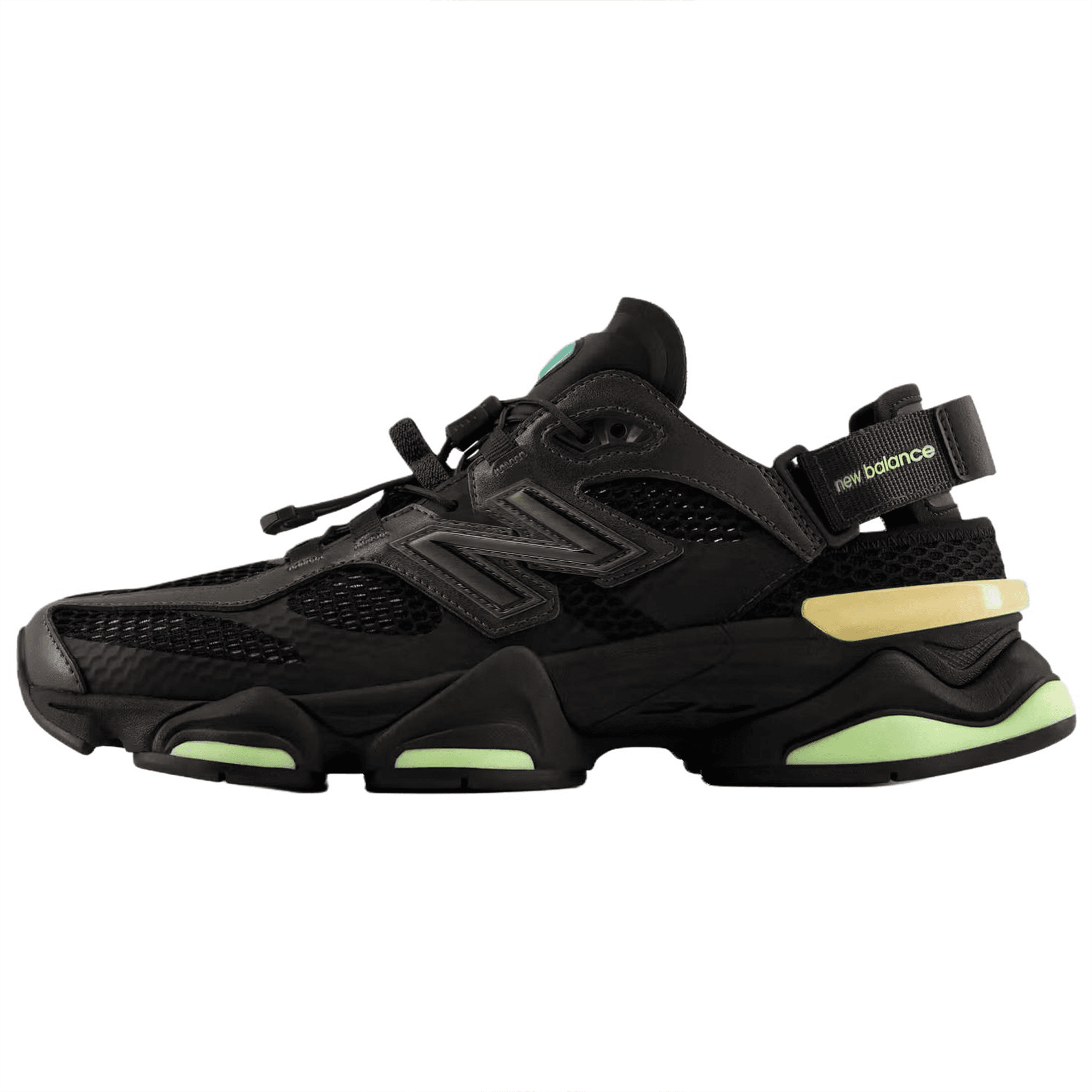 Кроссовки для бега New Balance NB 9060 Классические и Универсальные Беговые Кроссовки Унисекс Черные - изображение 1