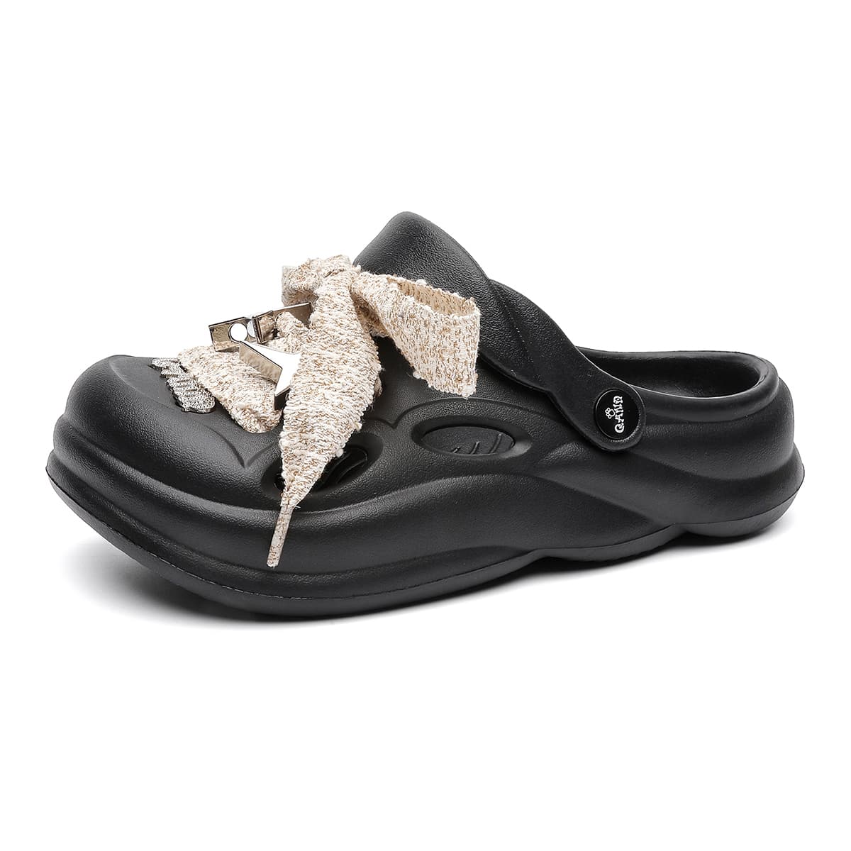 Сабо Q-AND Винтажные босоножки Birkenstock слипоны с звездными лентами, удобные повседневные сандалии для пляжа, противоскользящие износостойкие легкие дышащие быстросохнущие увеличивающие рост модные унисекс клоги - изображение 1