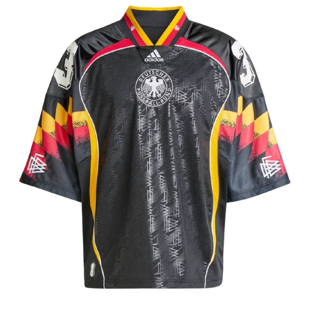 Футболка Adidas Германия Bringback Remixed T Рубашка Мужская - изображение 1