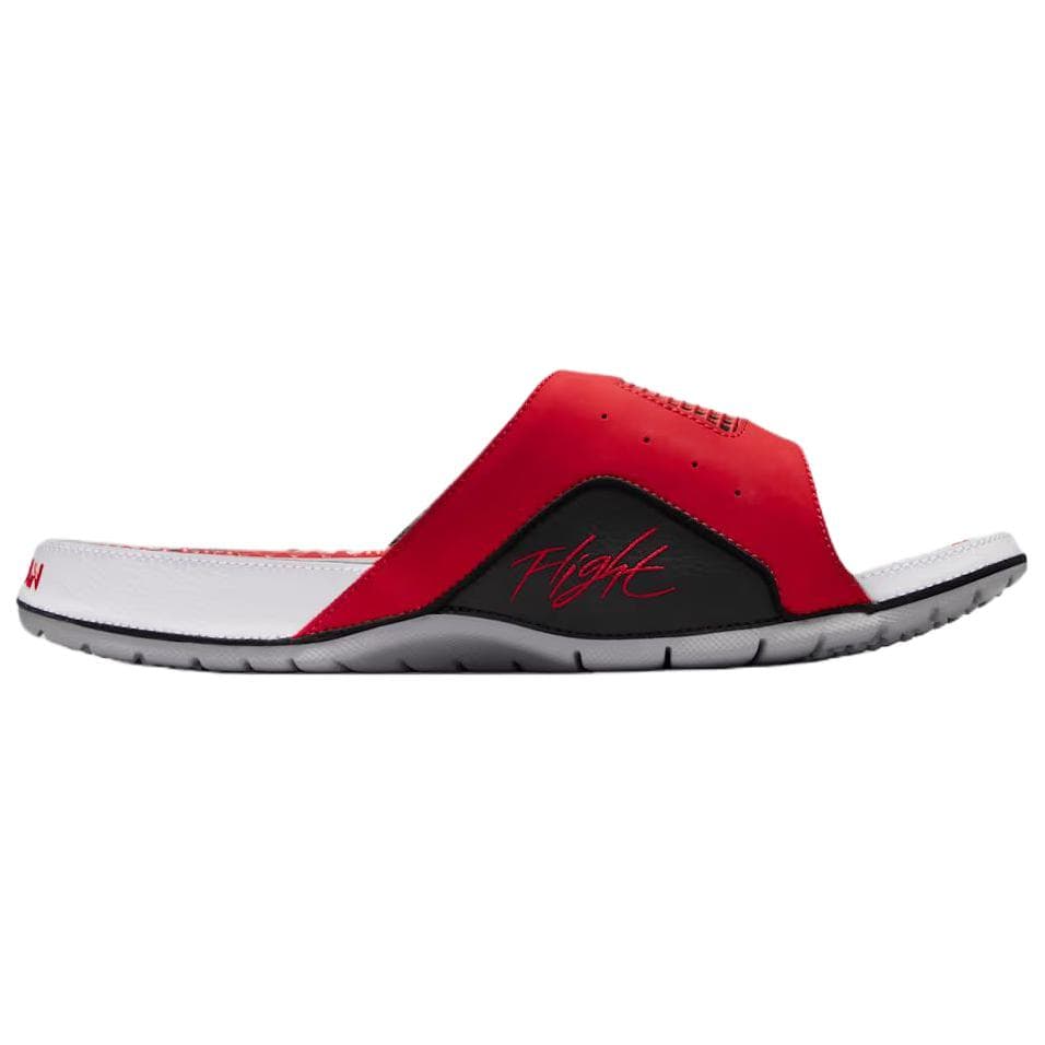 Сандалии Jordan X Hydro 4 Retro Toro Bravo Шлепанцы Мужской Пламенный Красный - изображение 2
