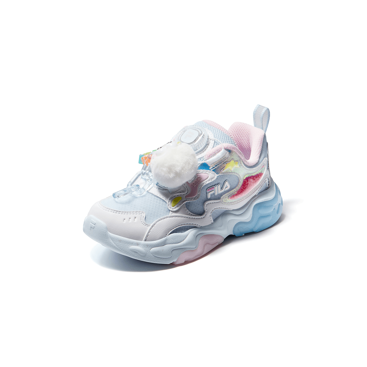 Кроссовки FILA KIDS Oтскок Low Топ Kids Lifestyle Shoes Синий Детский - изображение 3
