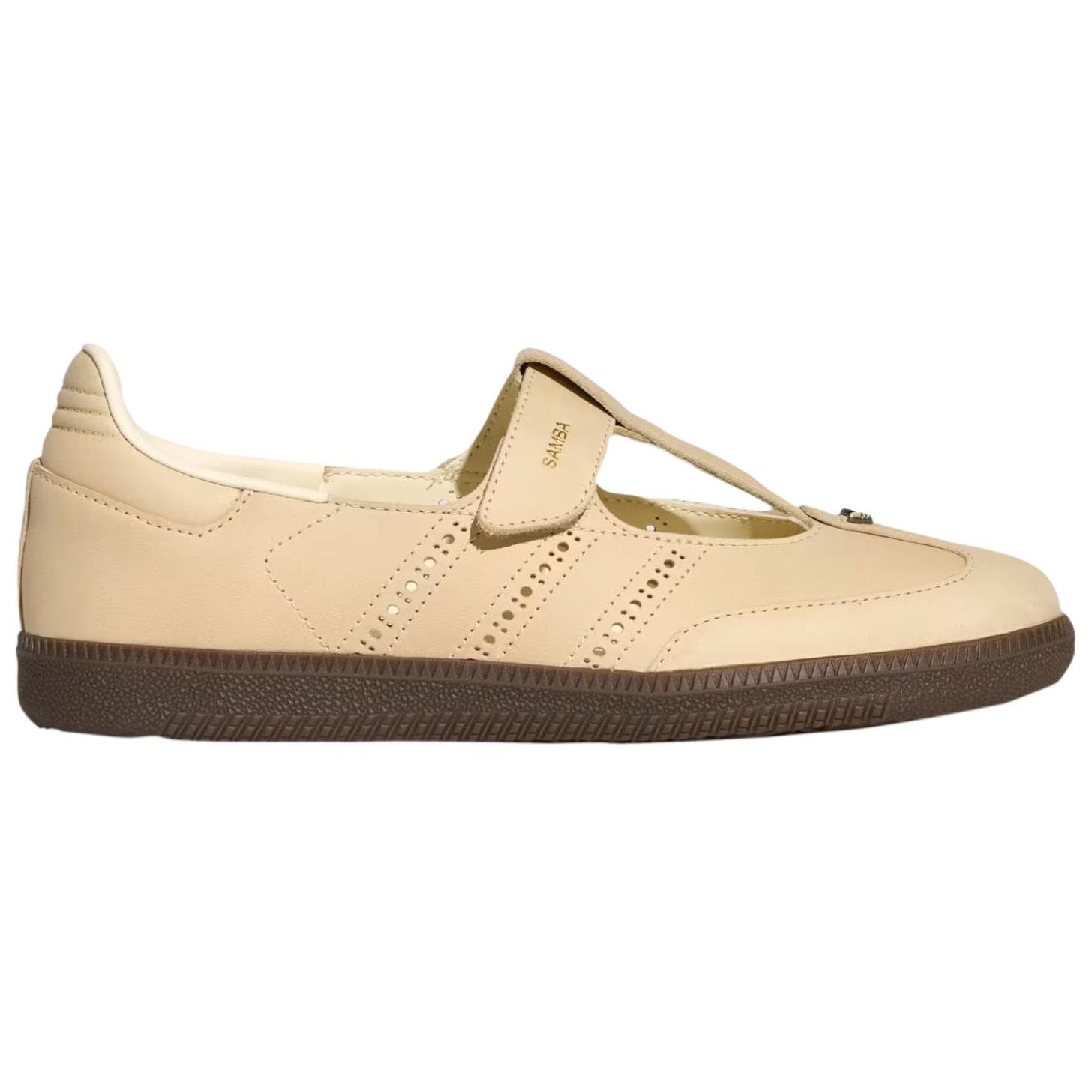 Adidas Originals Samba Jane Туфли Мэри Джейн Женские Бежевые - изображение 2
