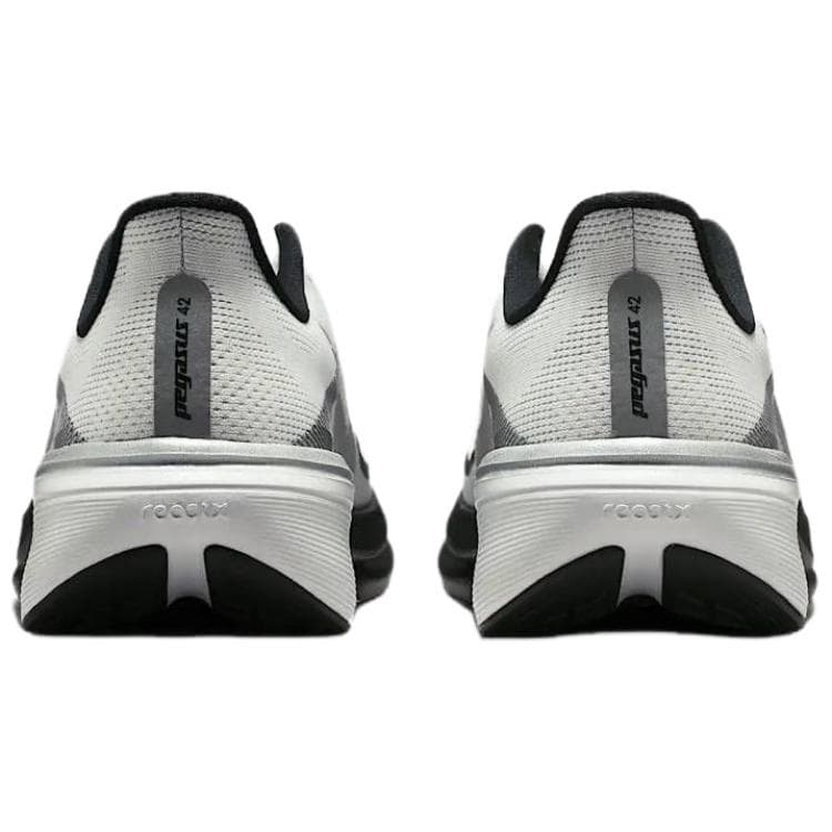 Кроссовки для бега NIKE Pegasus 42 Сетчатая ткань Дышащий Oтскок Low Топ Беговые кроссовки Мужской Белый серый черный - изображение 4