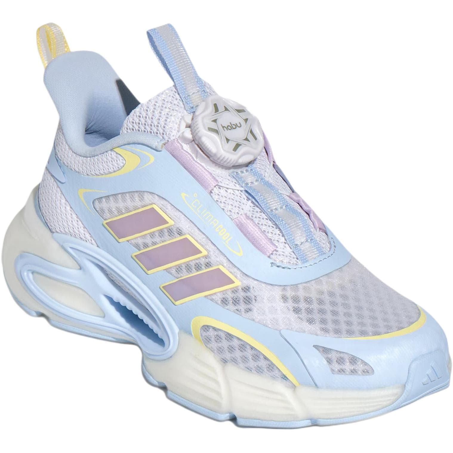 Кроссовки Adidas Climacool противоскользящие устойчивые к истиранию дышащие низкие детские беговые кроссовки кристалло-синие - изображение 3