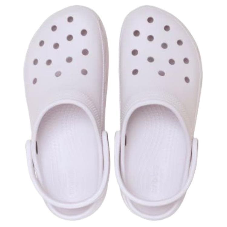 Сабо Crocs Classic Platform Clog Сабо резиновые Женские Виноград Прохлада ледяной - изображение 4