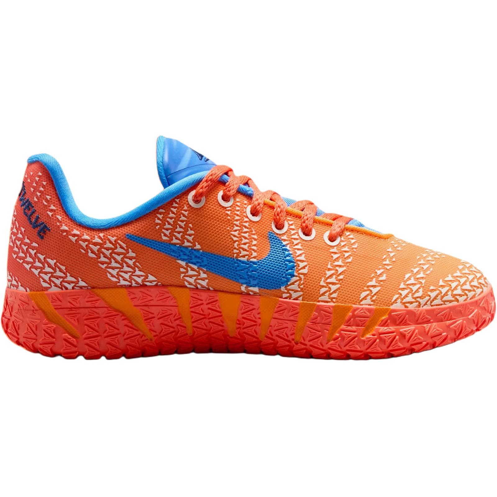 Кроссовки для баскетбола NIKE Ja 3 Oтскок Low Топ Баскетбольные кроссовки Оранжевый синий Унисекс - изображение 3