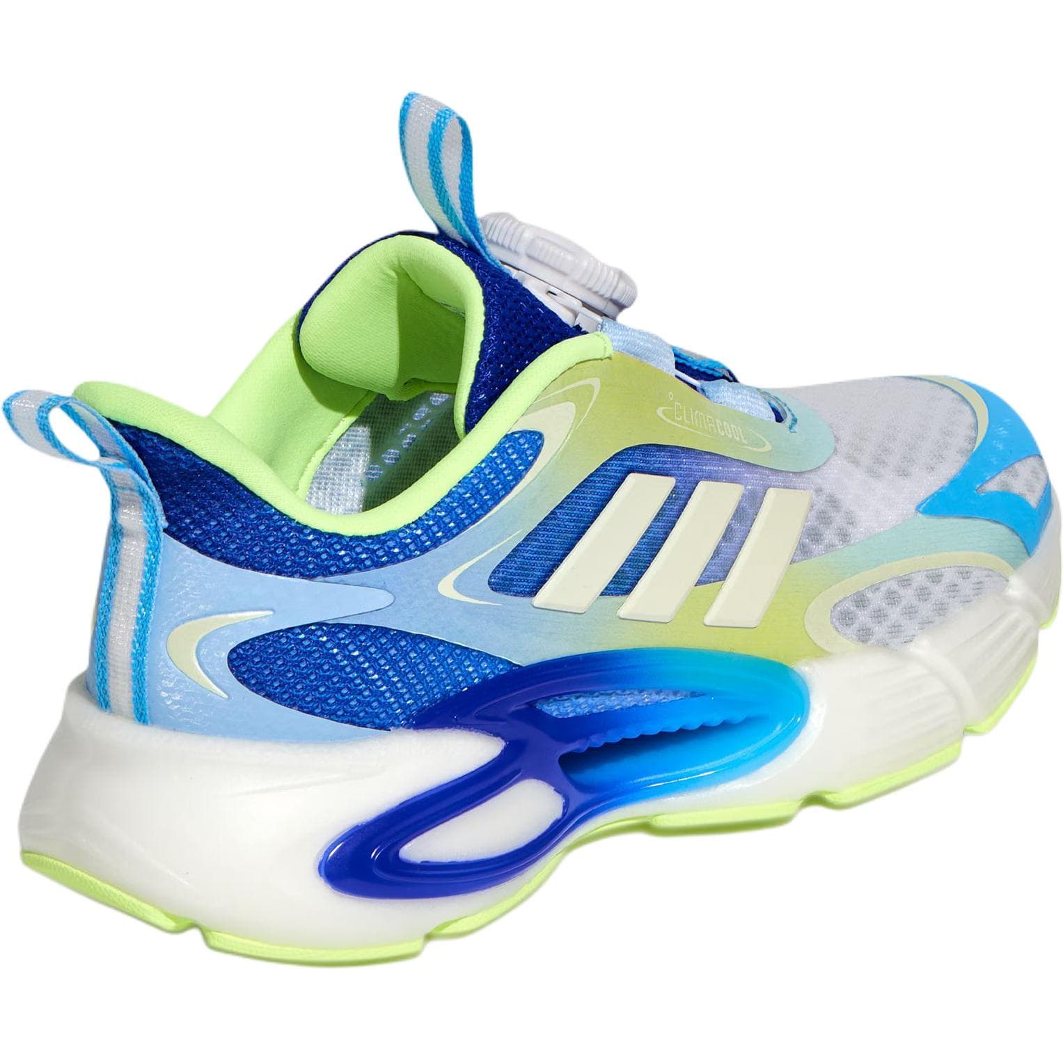 Кроссовки Adidas Climacool противоскользящие устойчивые к истиранию с отскоком дышащие низкие беговые кроссовки блестящий синий - изображение 4
