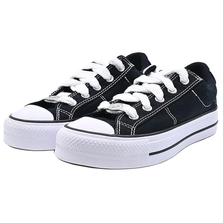 Кеды Converse All Star 90s Унисекс Кеды Лоу-топы Мягкие и удобные Черный - изображение 3