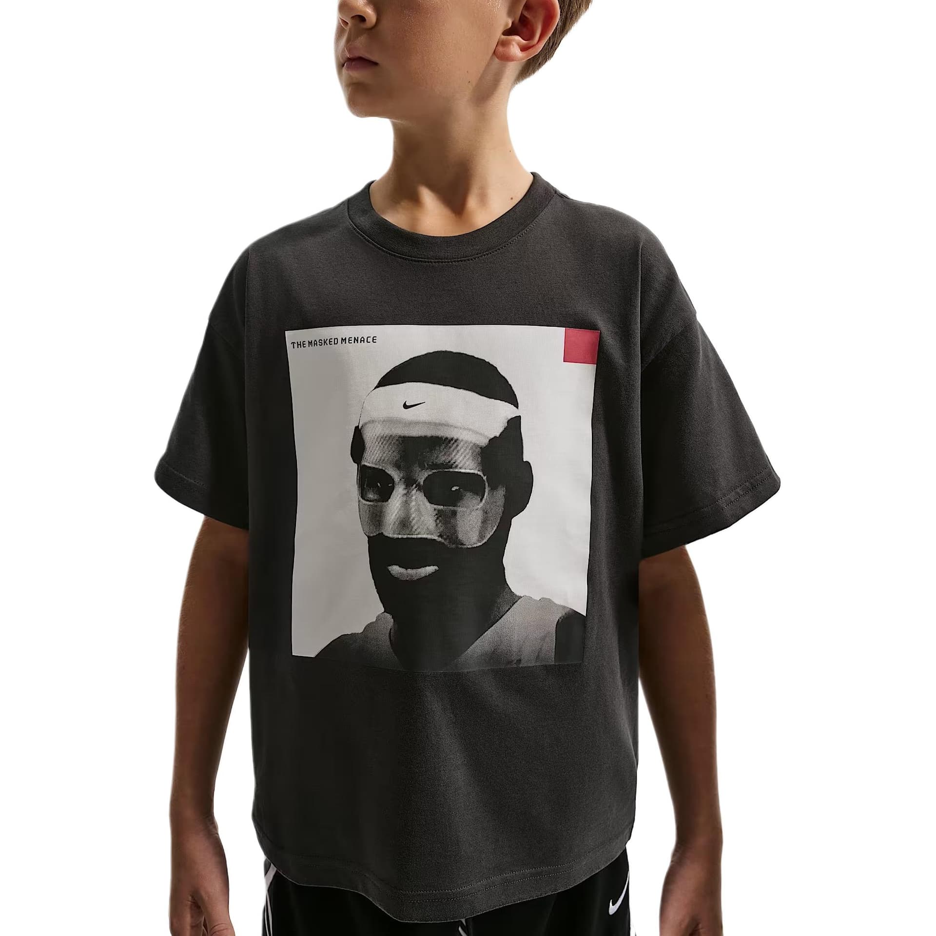 Футболка Nike T-рубашка LeBron Masked Menace для детей - изображение 1