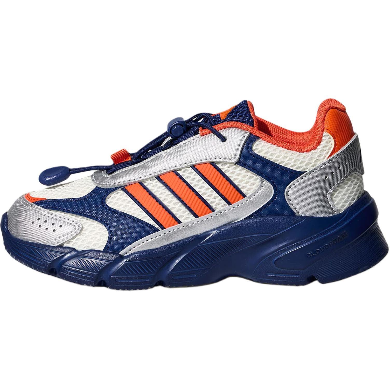 Кроссовки Adidas CRAZYCHAOS 2000 Low Топ Kids Lifestyle Shoes Белый Синий и Оранжевый Детский - изображение 1