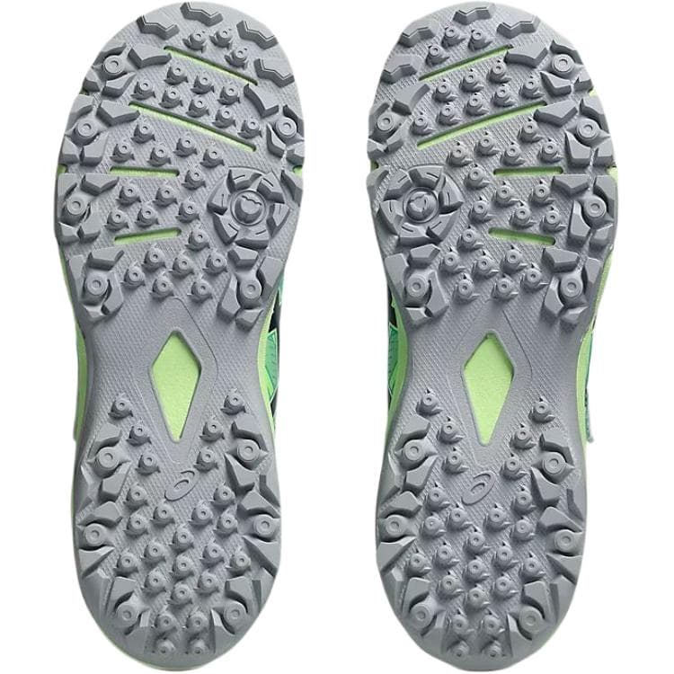 Бутсы ASICS Juniole 7 Low Топ Футбольные бутсы Аврора зеленый Детский - изображение 7