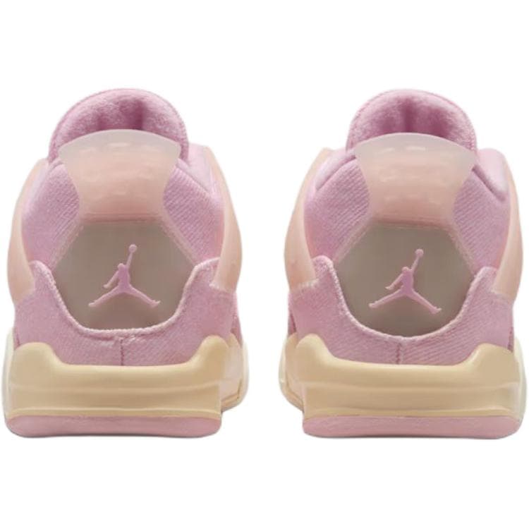 Кроссовки Jordan Air Джордан 4 Low Топ Обувь для малышей Красно-розовый для младенцев и малышей - изображение 5