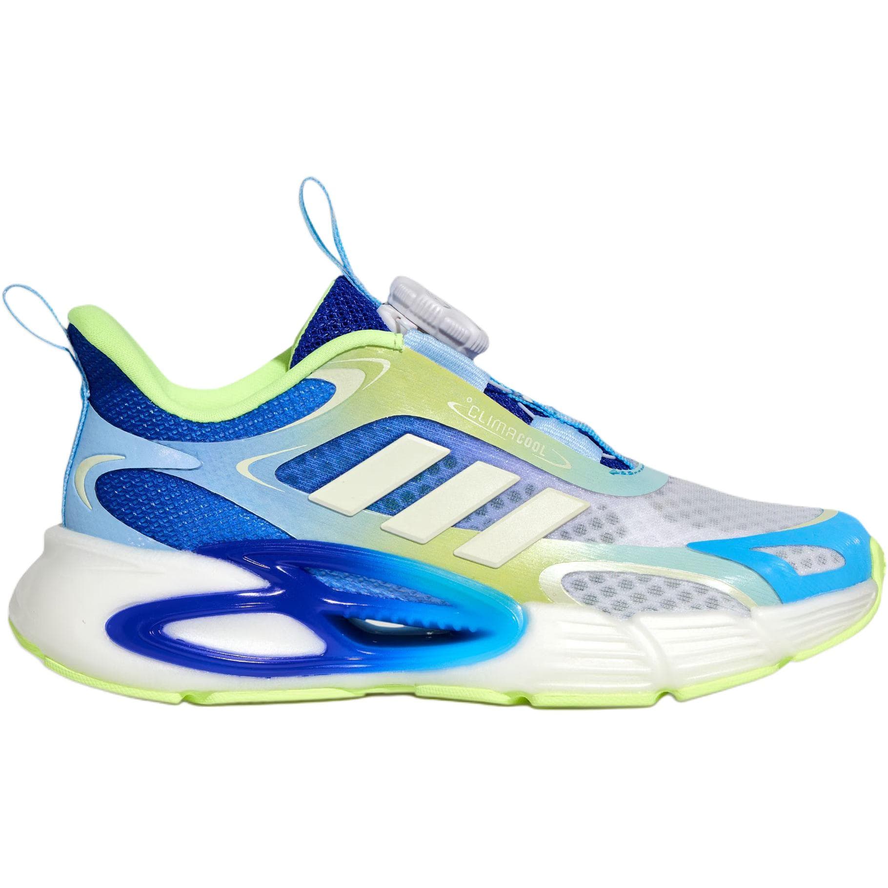 Кроссовки Adidas Climacool противоскользящие устойчивые к истиранию с отскоком дышащие низкие беговые кроссовки блестящий синий - изображение 2