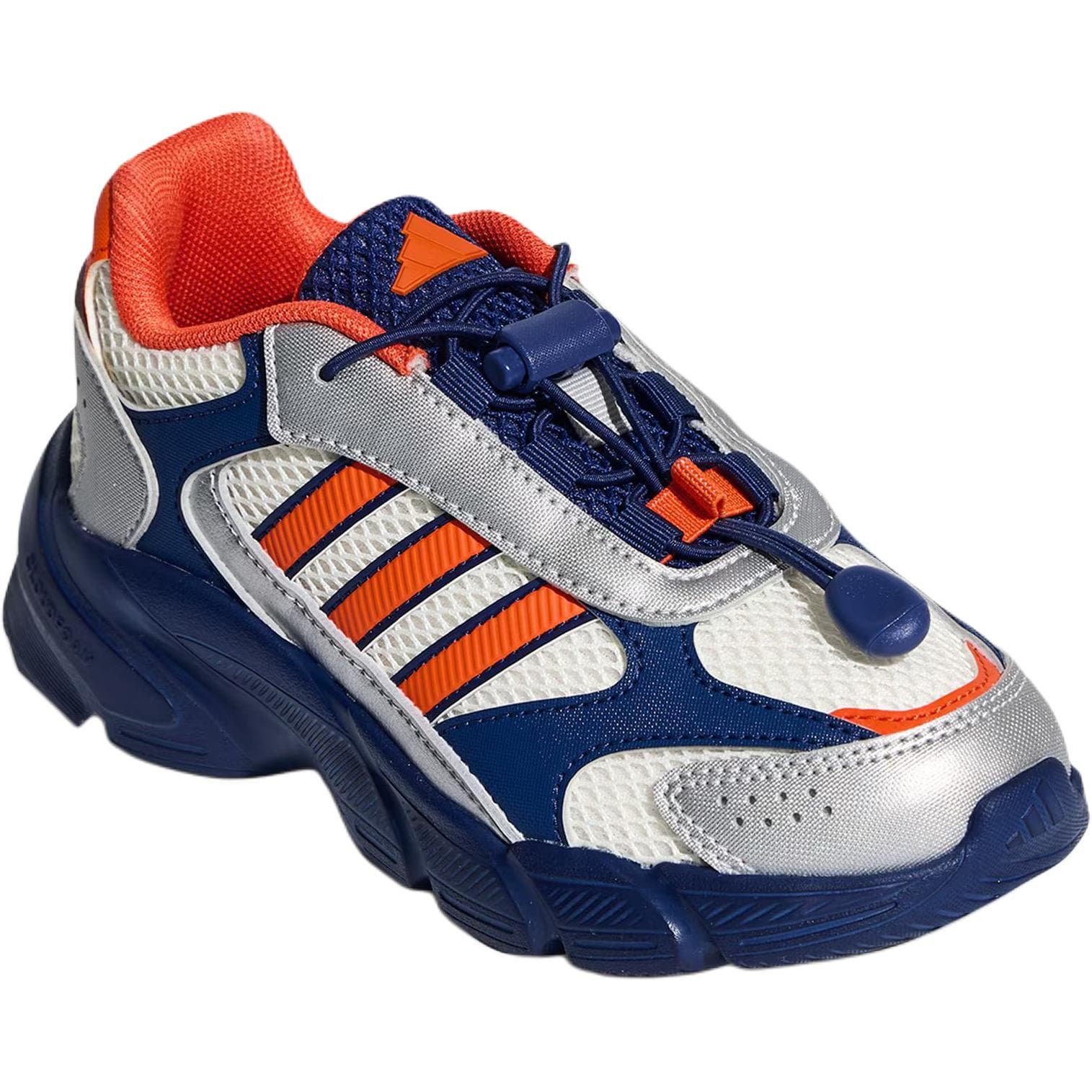 Кроссовки Adidas CRAZYCHAOS 2000 Low Топ Kids Lifestyle Shoes Белый Синий и Оранжевый Детский - изображение 3
