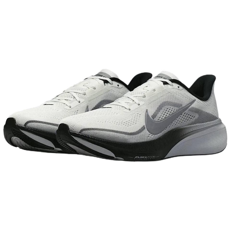 Кроссовки для бега NIKE Pegasus 42 Сетчатая ткань Дышащий Oтскок Low Топ Беговые кроссовки Мужской Белый серый черный - изображение 3
