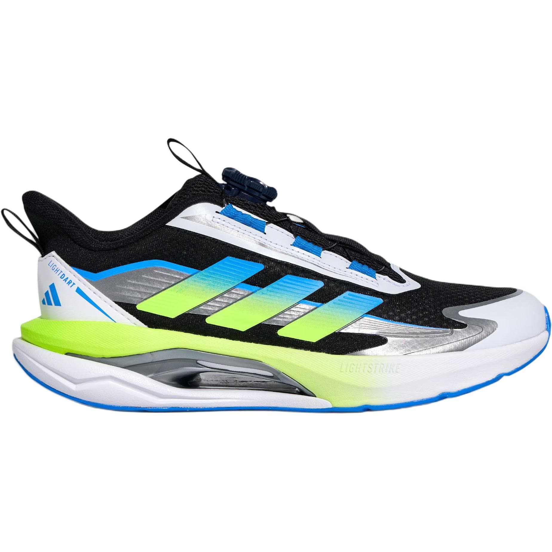 Кроссовки Adidas LIGHTDART HABU Low Топ Детские беговые кроссовки Чёрно-синий Детский - изображение 2