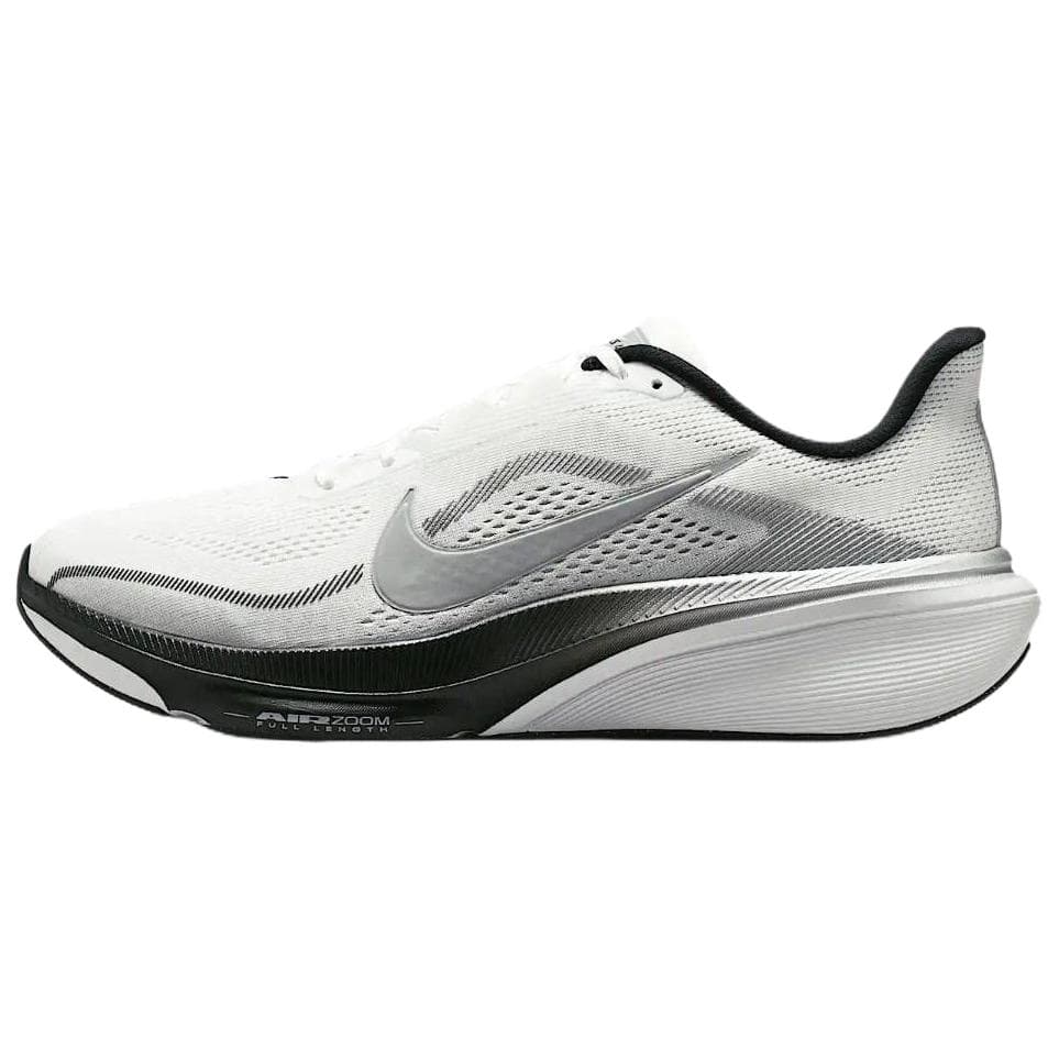 Кроссовки для бега NIKE Pegasus 42 Сетчатая ткань Дышащий Oтскок Low Топ Беговые кроссовки Мужской Белый серый черный - изображение 1
