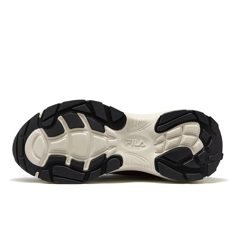 Кроссовки FILA FUSION GRAVEL Stratum Shoes Текстиль Синтетическая кожа Уличная обувь Мужская Черный Зеленый - изображение 6