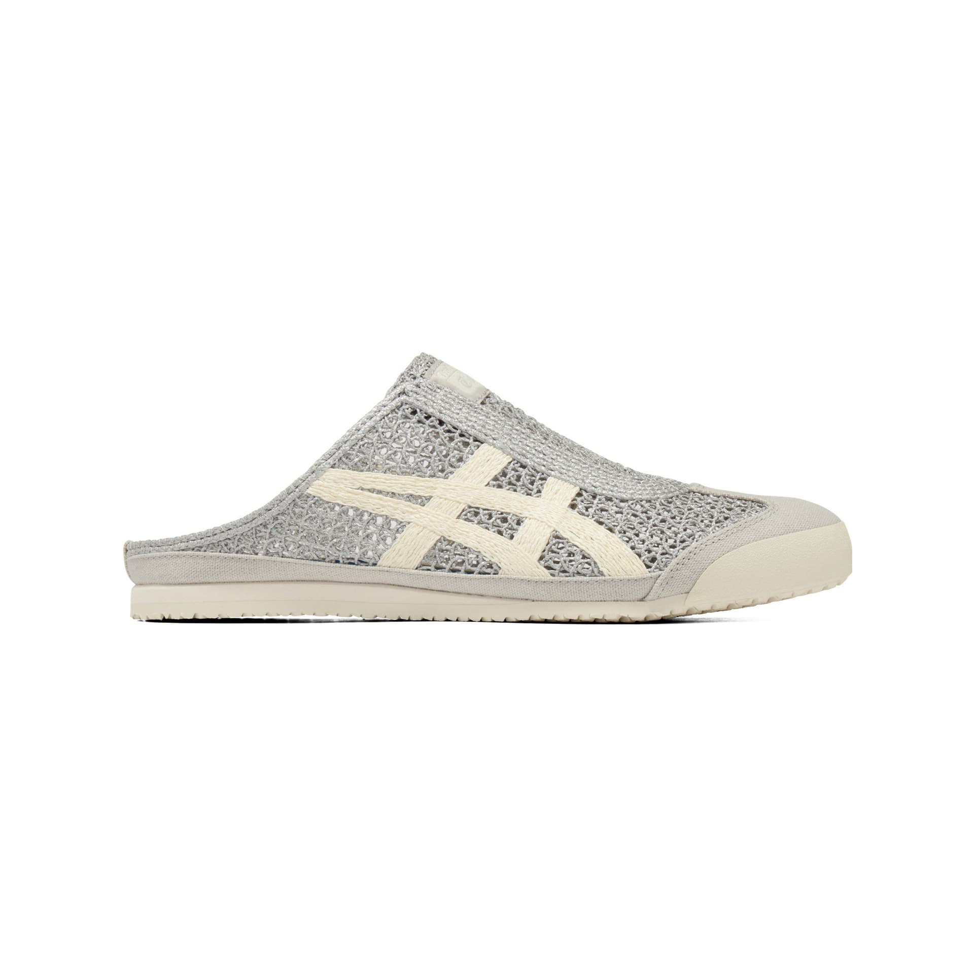 Сандалии Onitsuka Tiger Mexico 66 Без специальных функций Домашние тапочки Унисекс Серебряный - изображение 2