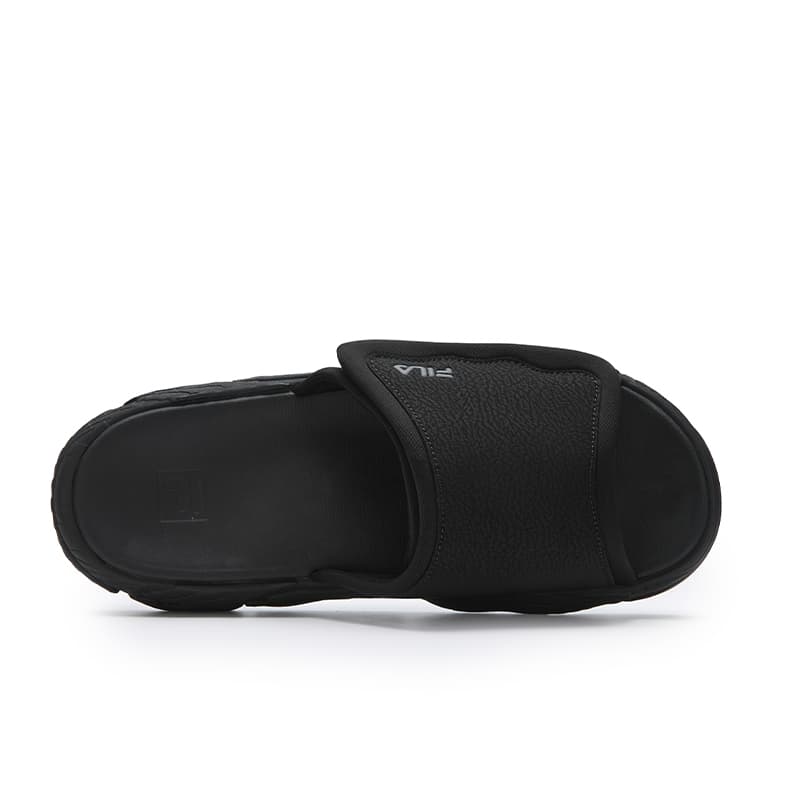 Сандалии FILA FERN SLIPPER Шлепанцы Мужские Икровой Серый - изображение 4