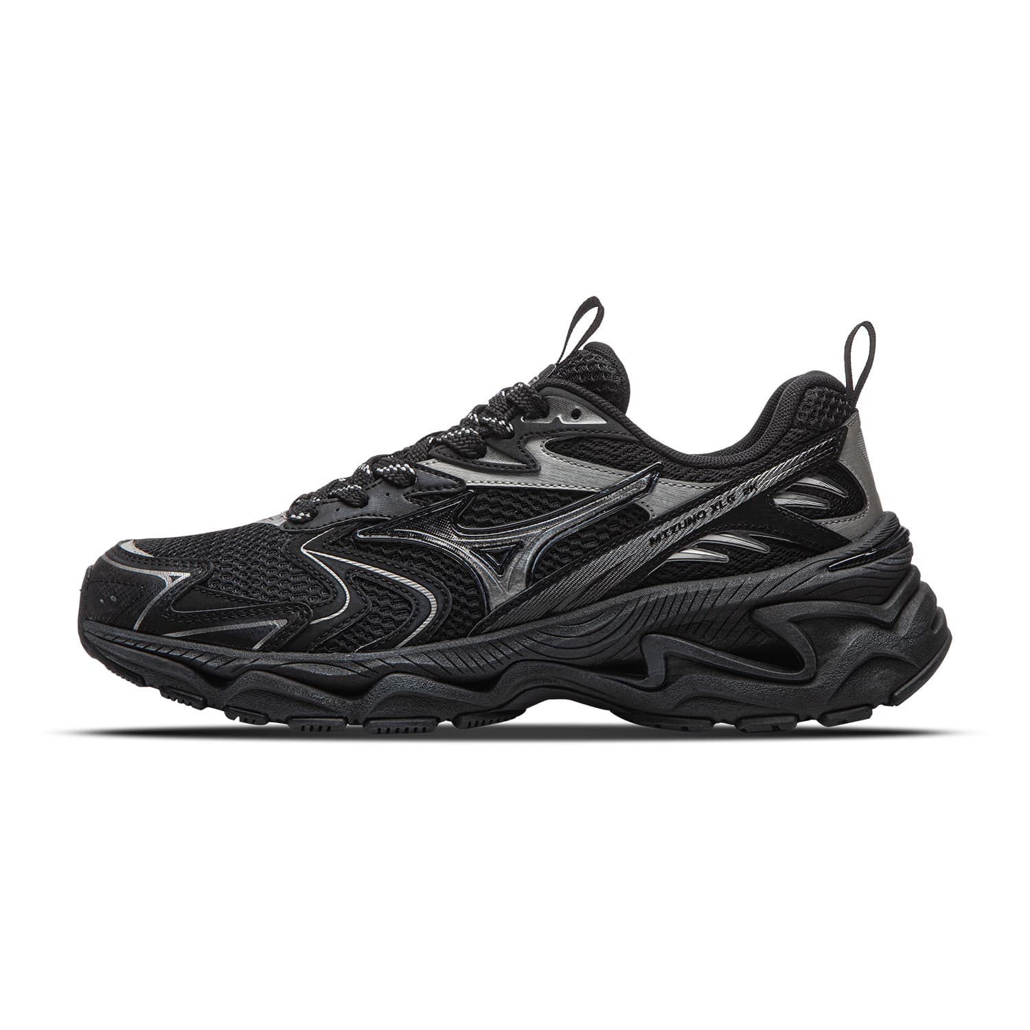 Кроссовки Mizuno XLG 2K Low Топ Массивные кроссовки Унисекс Меха Черный - изображение 1