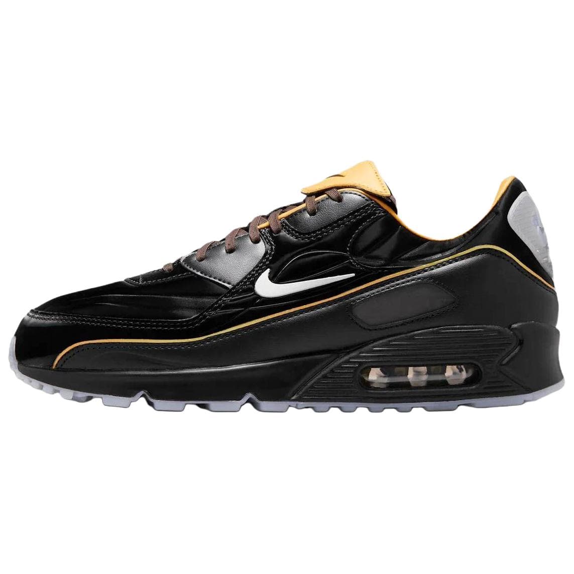 Кроссовки для бега Nike Air MAX 90 Отскок Беговые кроссовки Мужские Черные - изображение 1