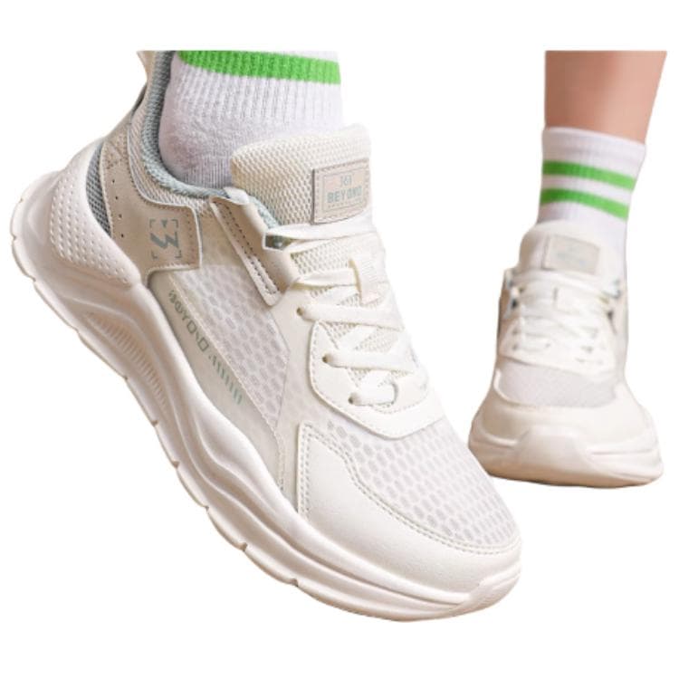 Кроссовки 361° Низкий топ Повседневная обувь Женская Белый Зеленый - изображение 3
