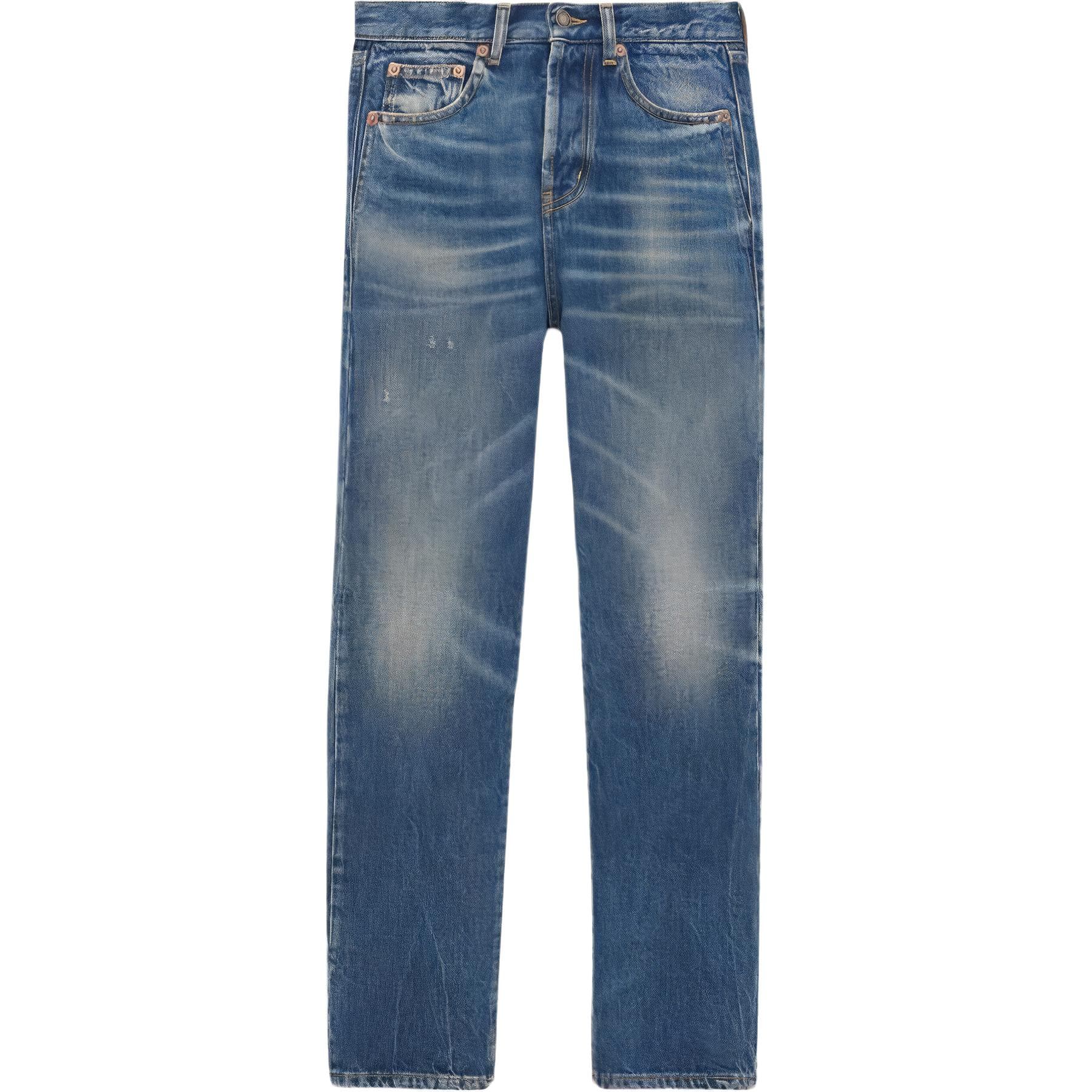 Джинсы SAINT LAURENT Джинсы Женские Blue - изображение 1
