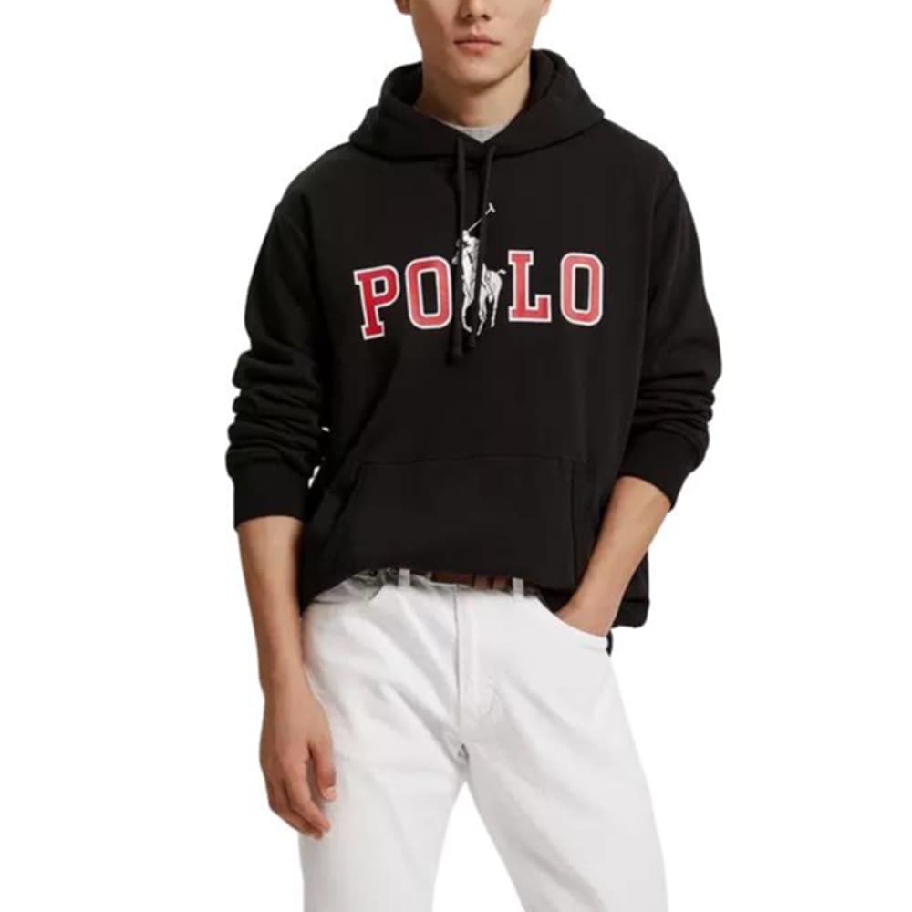 Худи Polo Ralph Lauren SS24 Толстовка Унисекс Черное - изображение 3