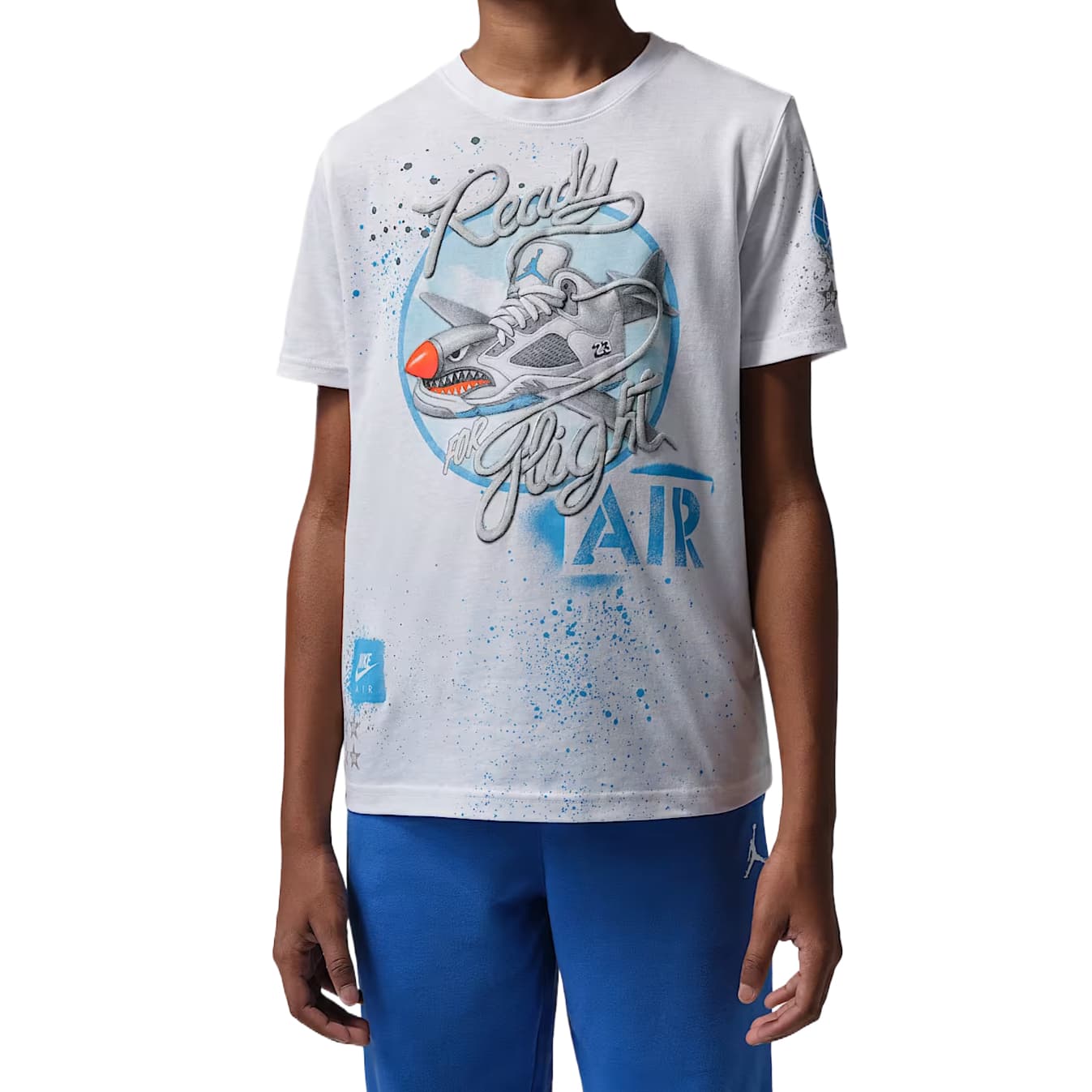Футболка Jordan Junior Белый Kids T-рубашки - изображение 1